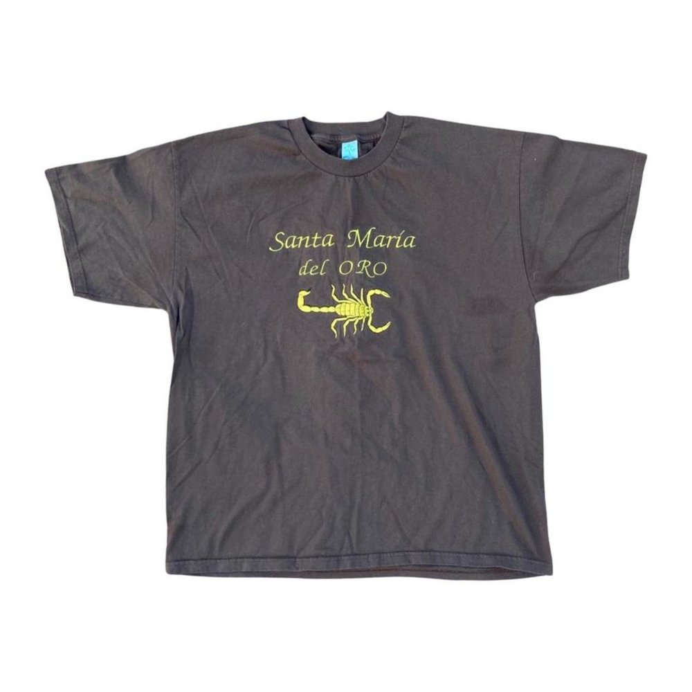 Y2K Santa Maria Del Oro Scorpion Graphic Tee Men's Size XL